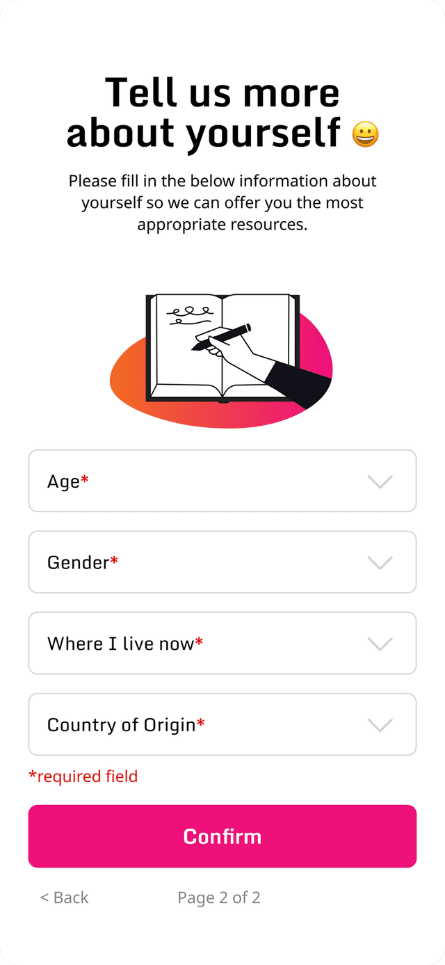 Adaptwell App Screen 5
