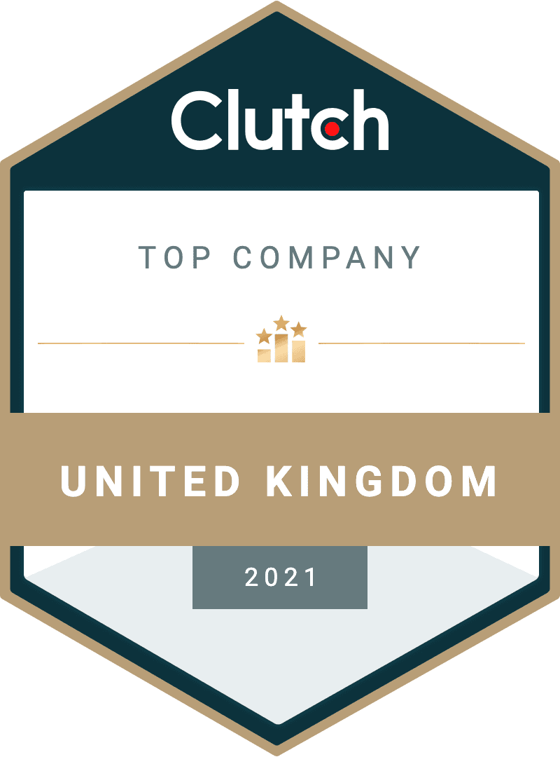 Clutch Award Top Company United Kingdom