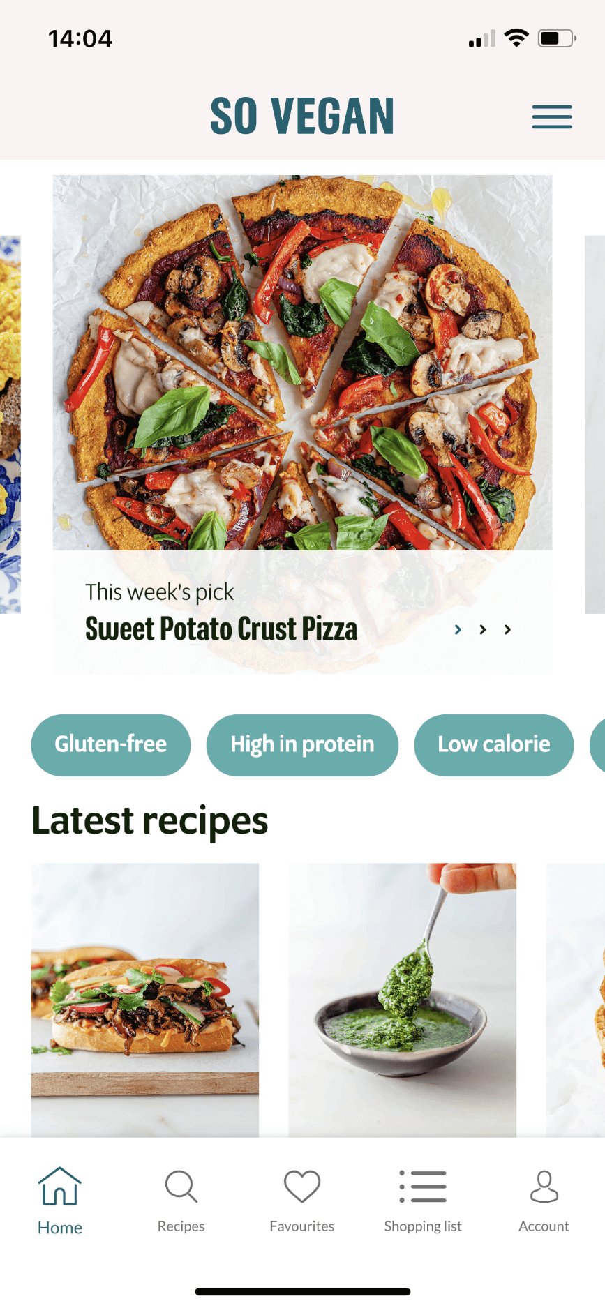 So Vegan Sweet Potato Pizza 