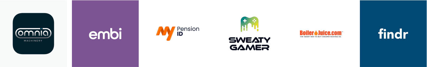 Sweaty gamer and my pension id logos