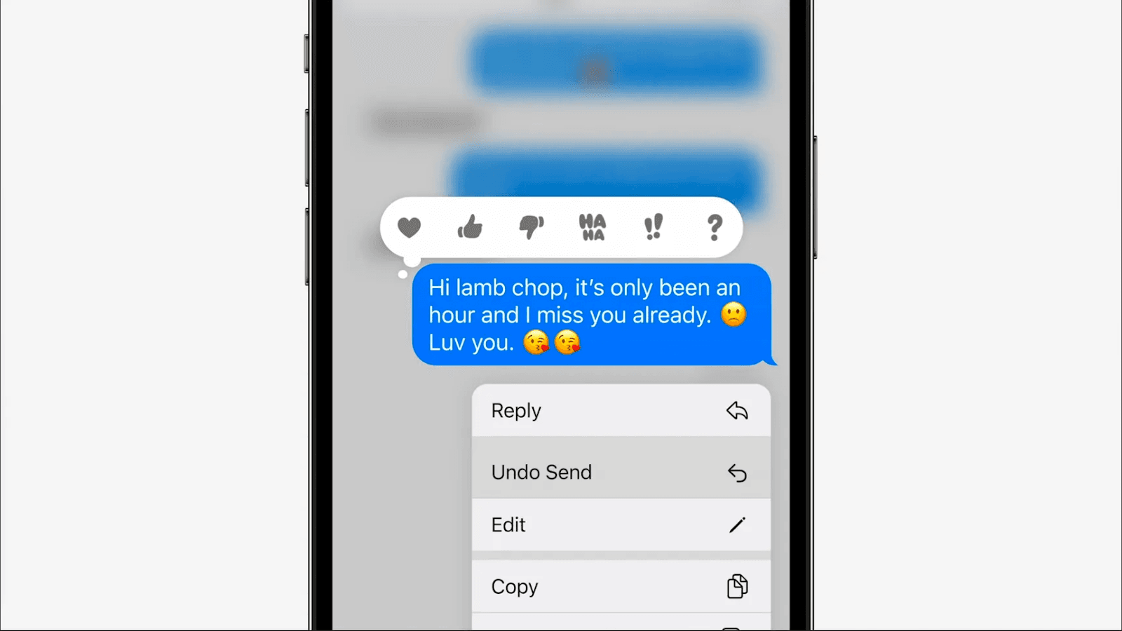 ios text