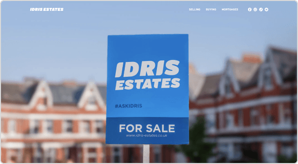 Idris estates homescreen