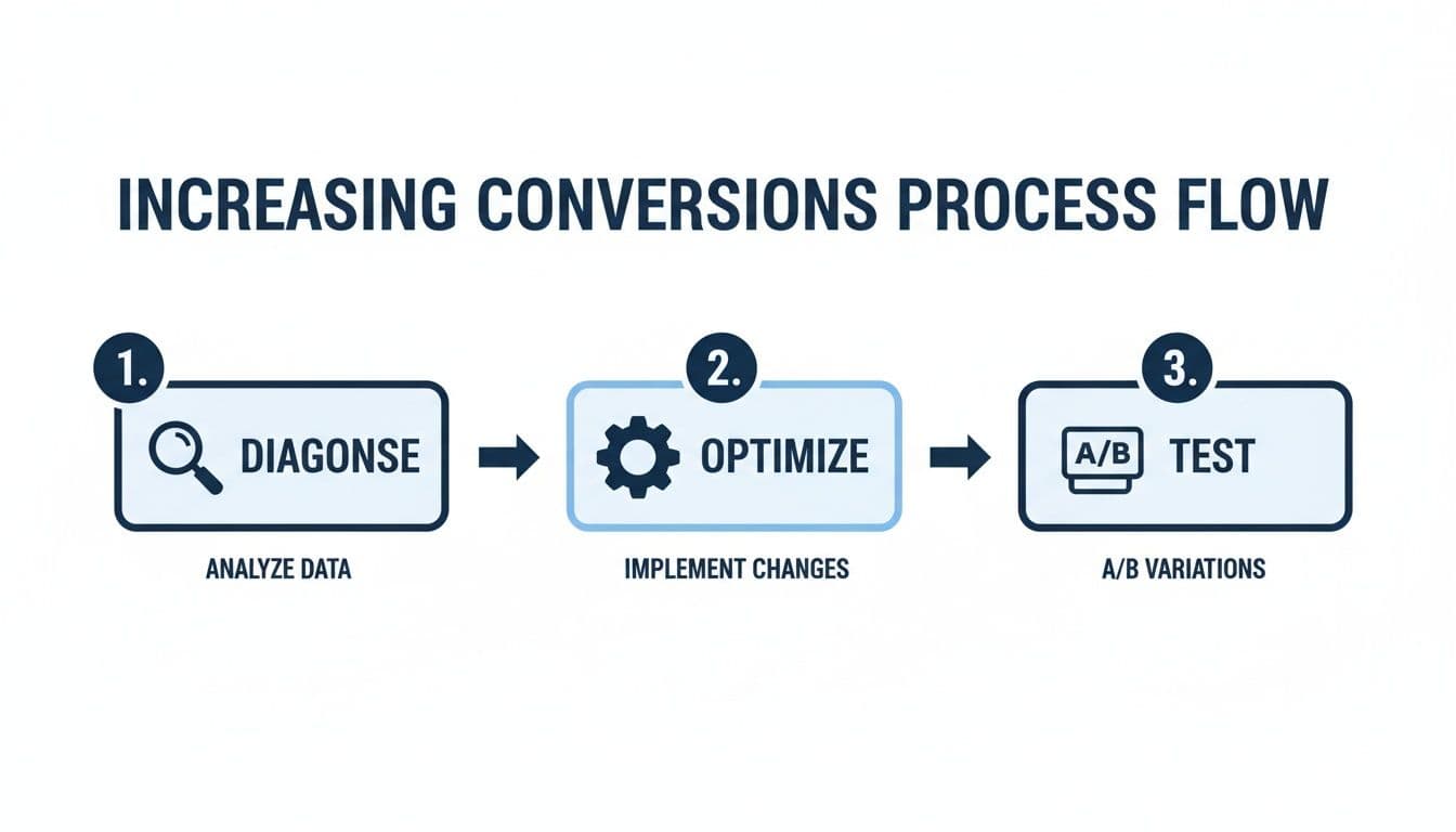 How to Increase Ecommerce Conversion Rates Process