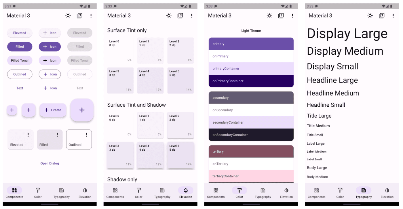 Flutter widgets toolkit graphic