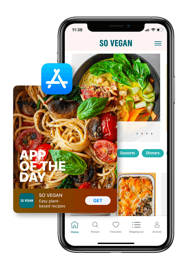 So Vegan wins App of the Day on the App Store